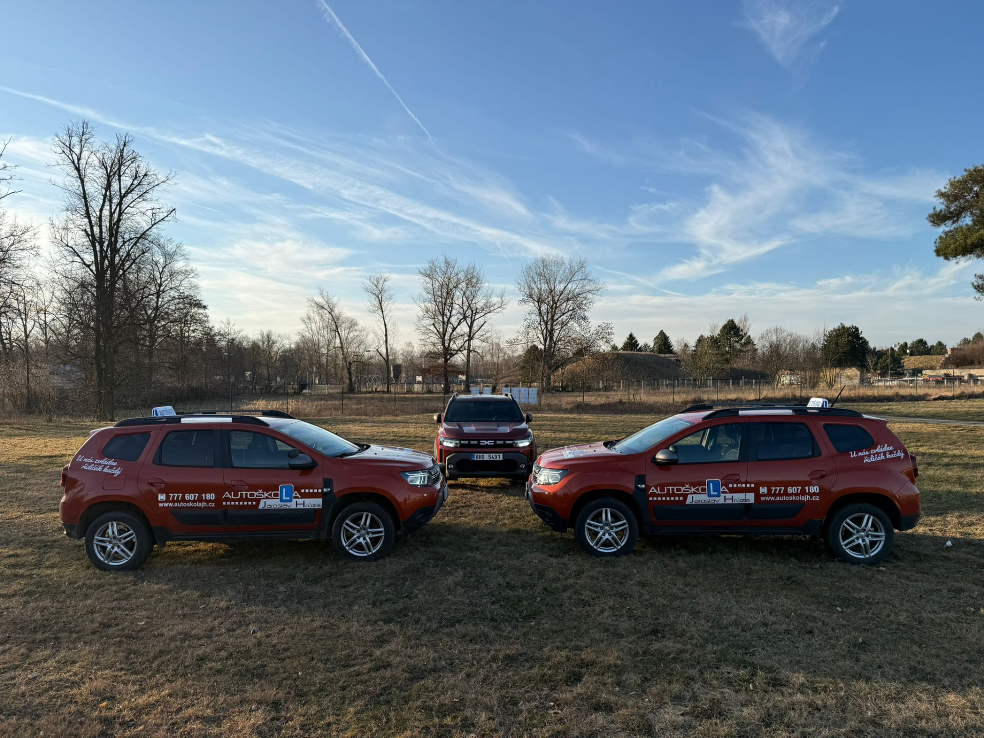 Vozový park Autoškoly J&H – vozidla Dacia Duster